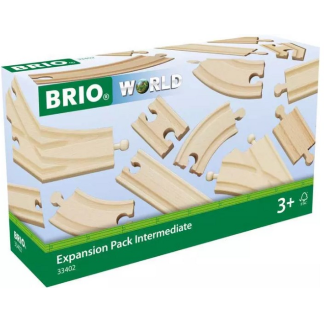 Brio World uitbreidings set tussenstukken