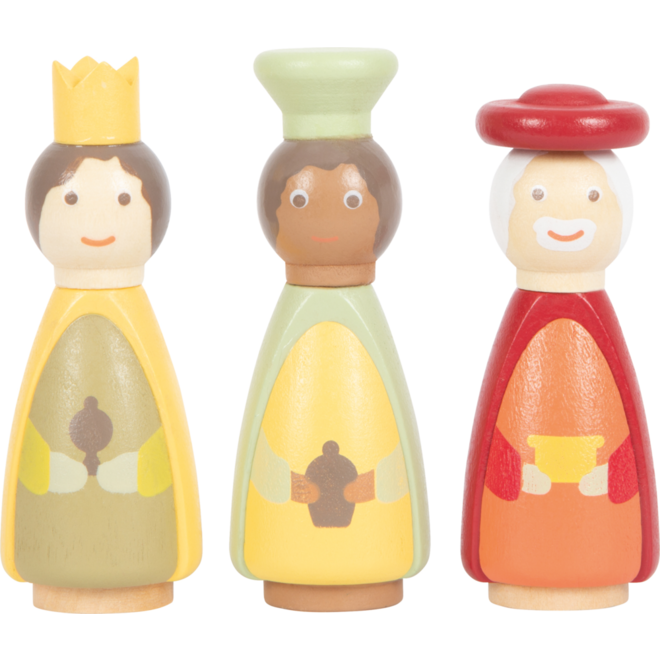 Small Foot - Houten Kerstkribbe Speelset