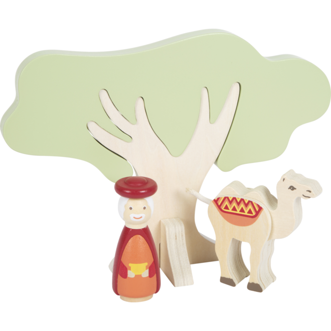 Small Foot - Houten Kerstkribbe Speelset