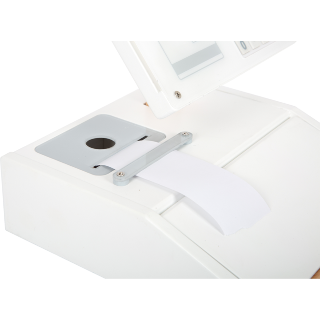 Small Foot - houten speelgoedkassa met scanner, 15 delig