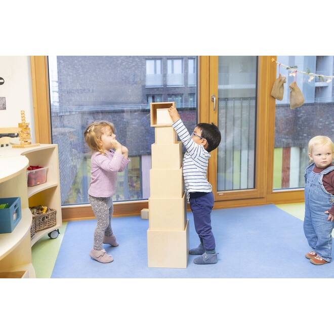 Toren van hout groot formaat