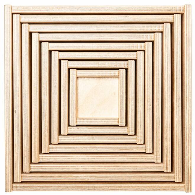 Toren van hout groot formaat