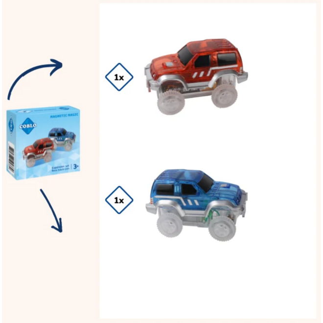 Coblo Racebaan - uitbreiding losse auto's