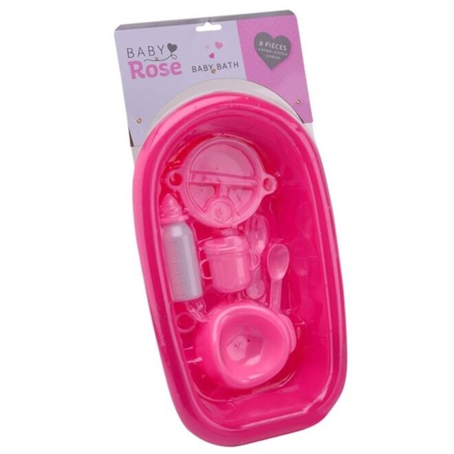 Babybadje met accessoires, 8 onderdelen