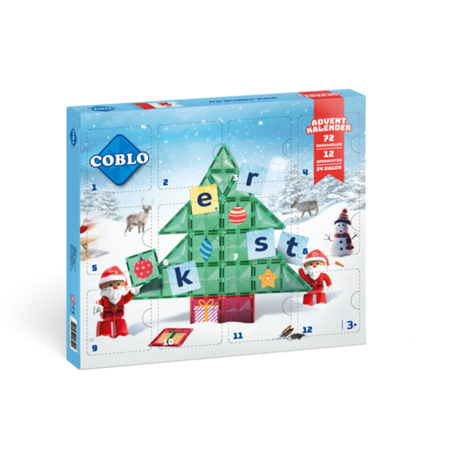 Coblo Adventkalender - 72 stuks