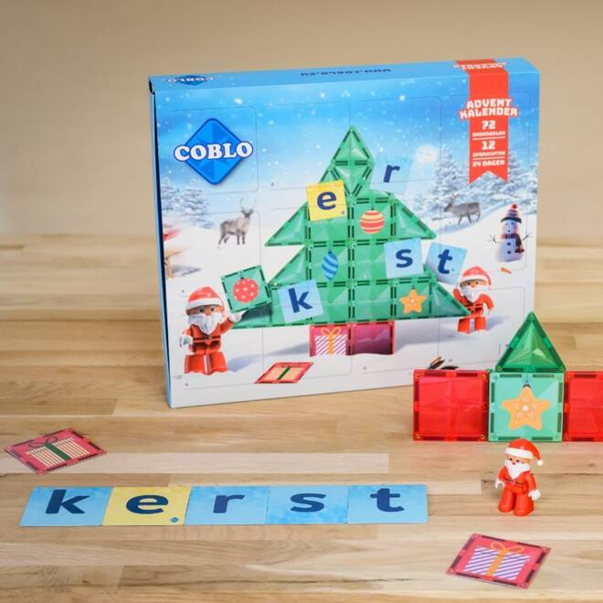 Coblo Adventkalender - 72 stuks