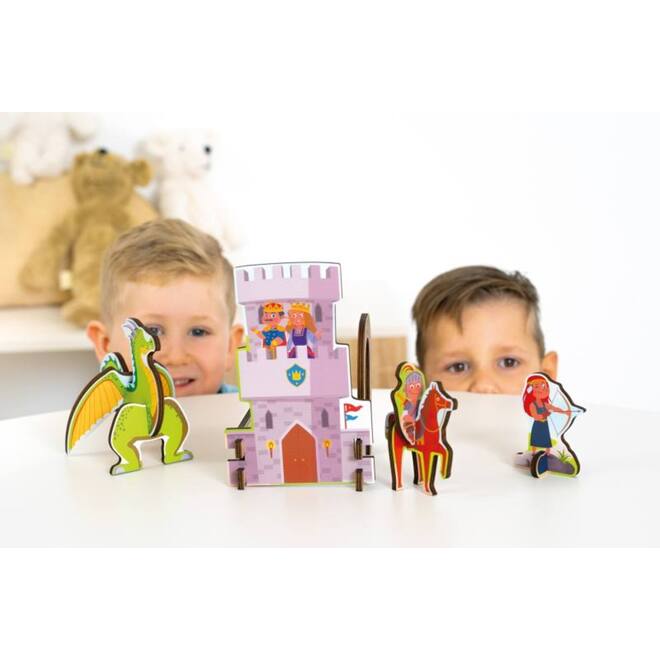 Avonturenpuzzel ridders 3D