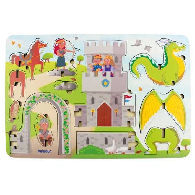 Avonturenpuzzel ridders 3D