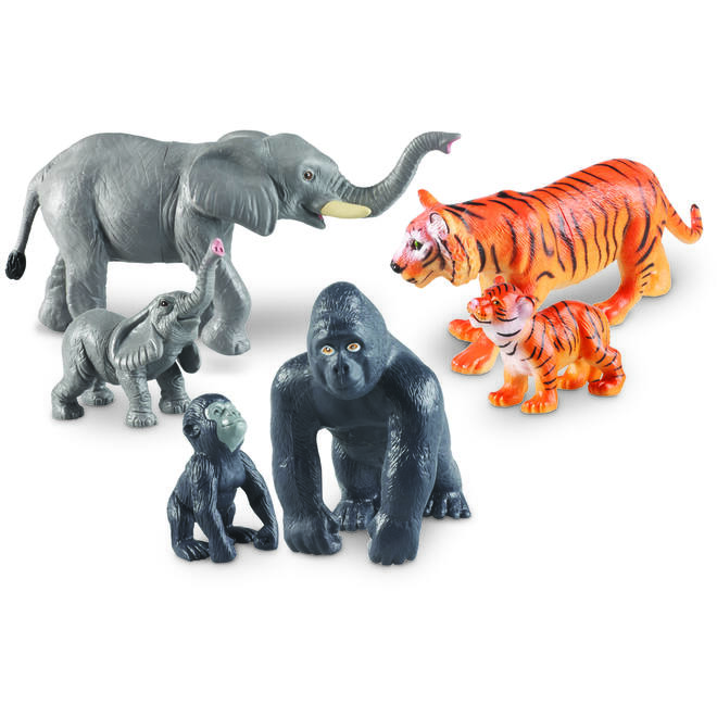Jumbo jungledieren - mama's en baby's