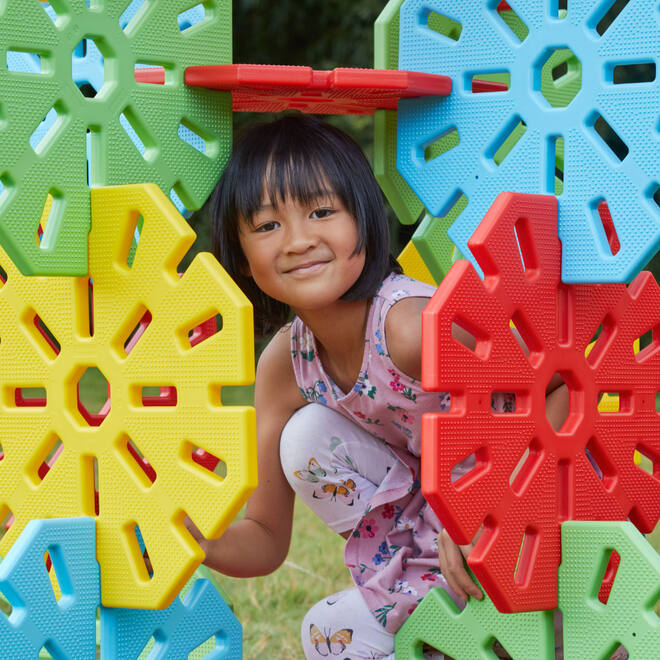 Polydron XL Octoplay, 42 Stuks