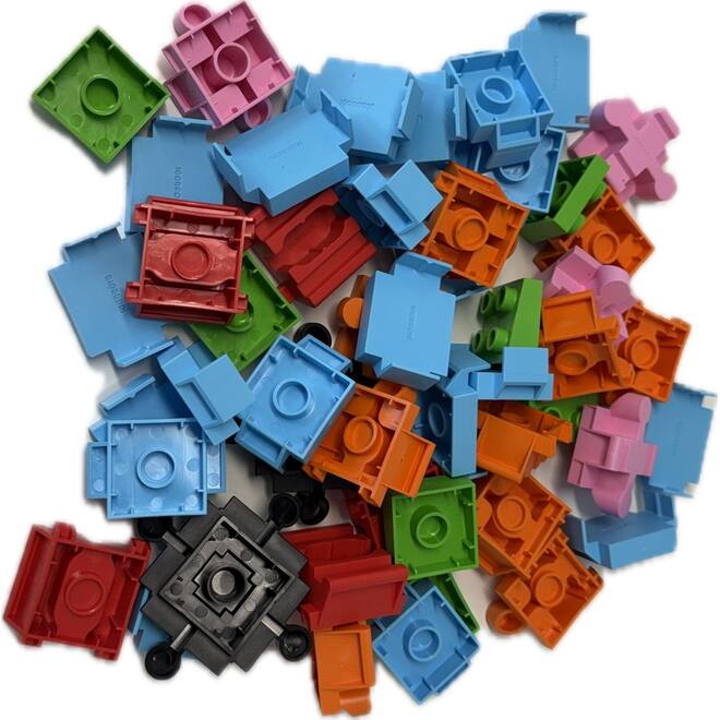 BiOBUDDi Trackconnectors, 100 onderdelen