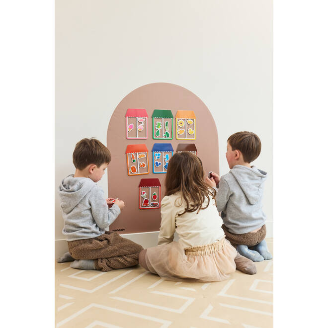 Magnetisch behang, verwijderbaar