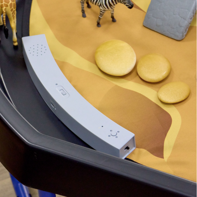 Interactieve kleine wereld safarilandschap