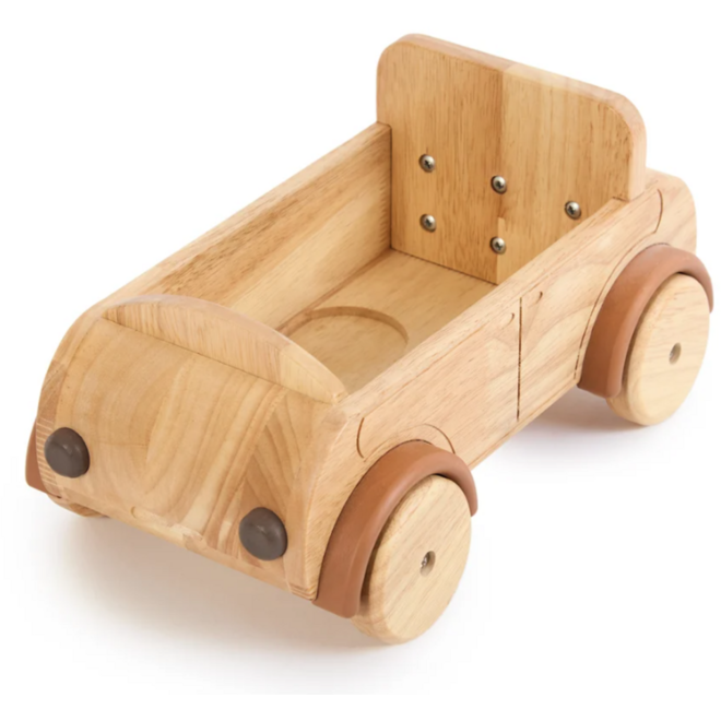 Auto groot, van hout