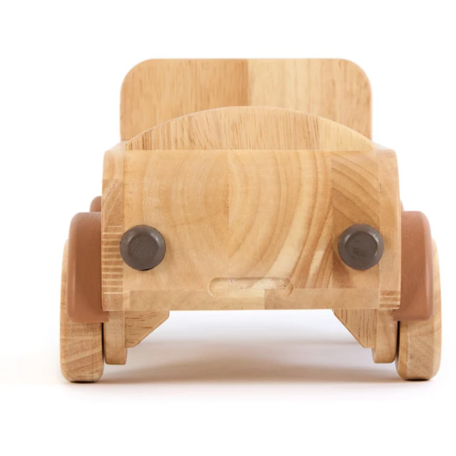 Auto groot, van hout
