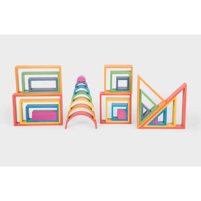 Regenboog architectenset