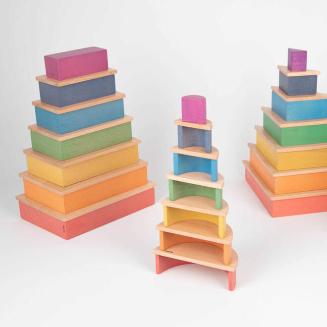 Regenboog architectenset