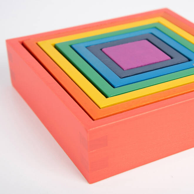 Regenboog architectenset