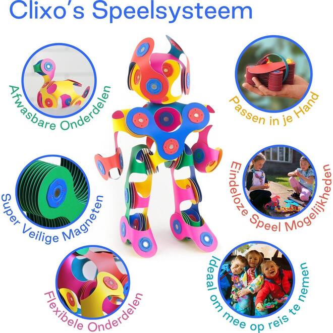 Clixo | Rainbow Pack