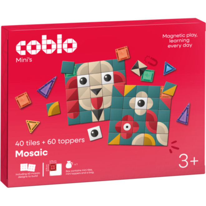 Coblo Mini's + Mosaic toppers