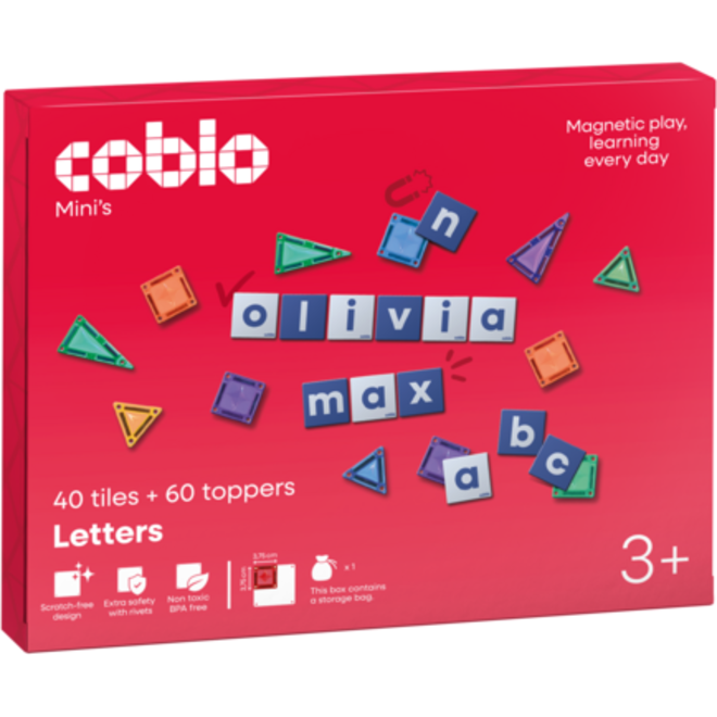 Coblo Mini's + Letter toppers