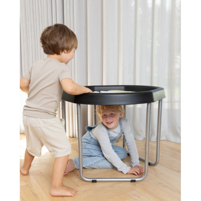 Tuff tray | zeshoek | Blauw, 73 cm met frame