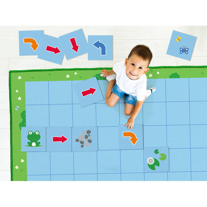 Speelmat coderen | inclusief tegels, 200 x 300 cm