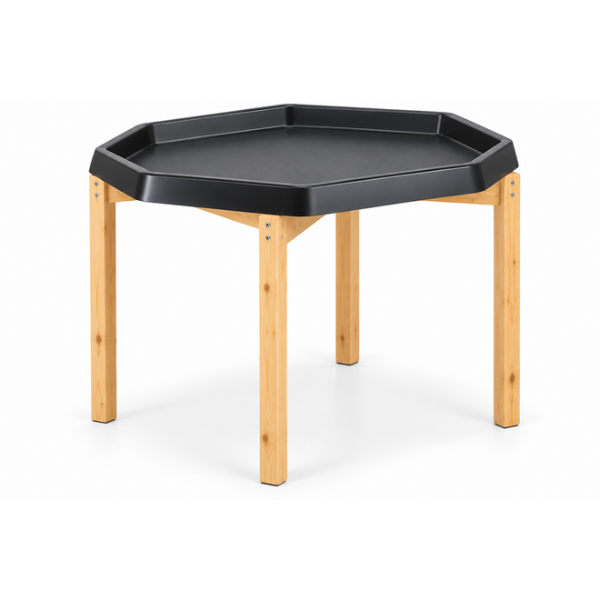 Tuff Tray | standaard van hout, laag