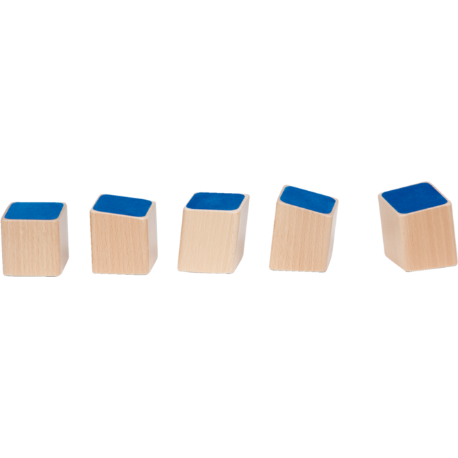 Bouwblokken balanceren