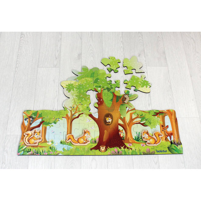 Puzzel XXL - Nuki & vrienden