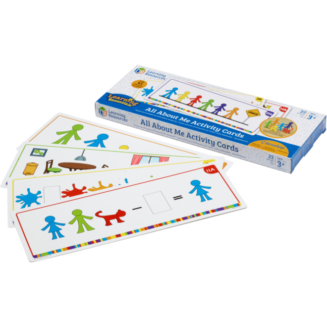 All About Me Family Counters activiteitenkaarten