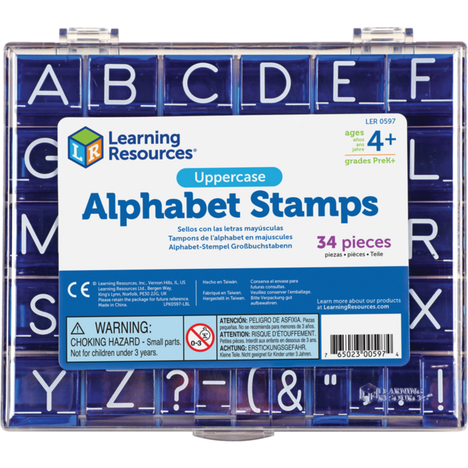 Letterstempels hoofdletters