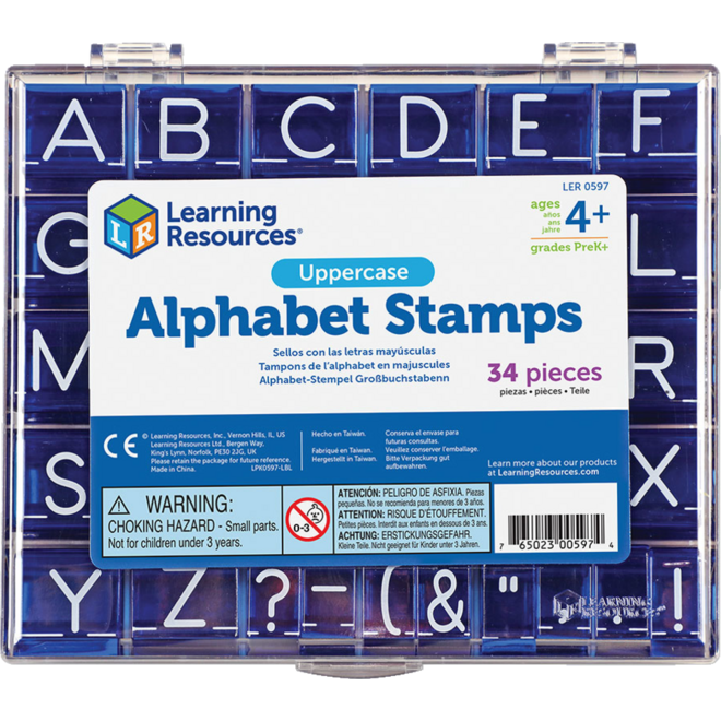 Letterstempels hoofdletters