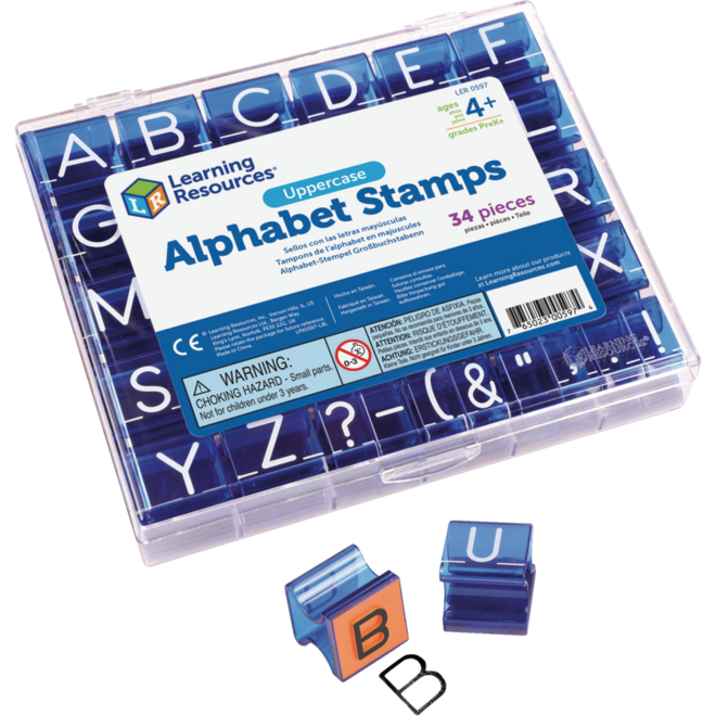 Letterstempels hoofdletters