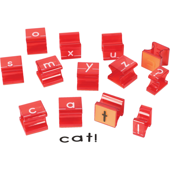 Letterstempels kleine letters