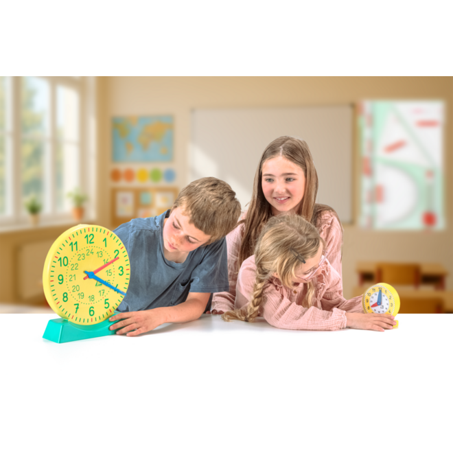 Grote lesklok met standaard (Ø 27 cm), in kartonnen doos