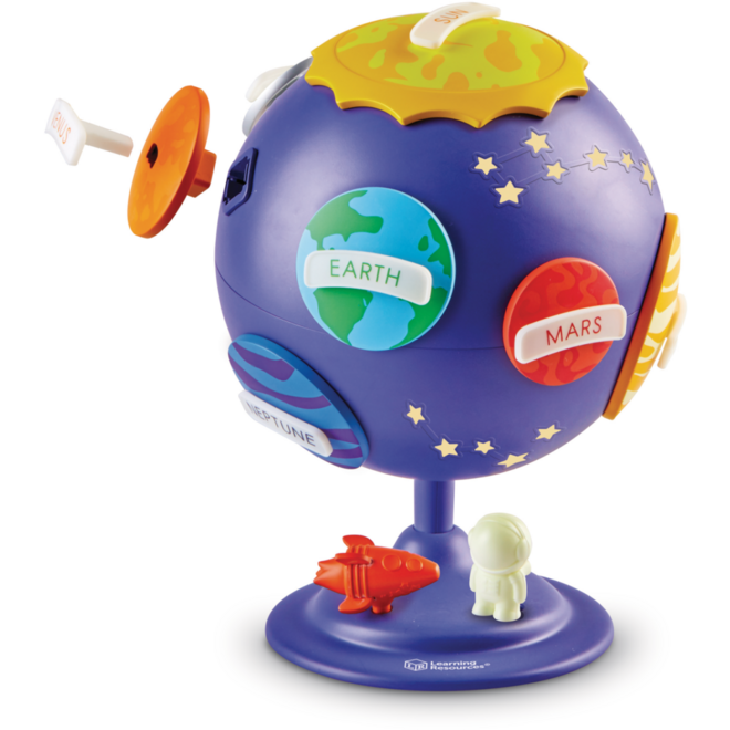 Zonnestelsel puzzel wereldbol