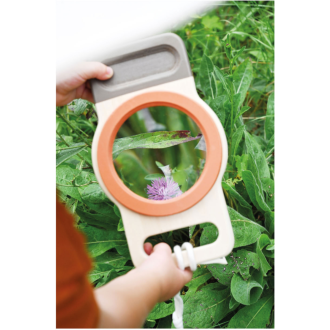 Houten XXL Vergrootglas Discover