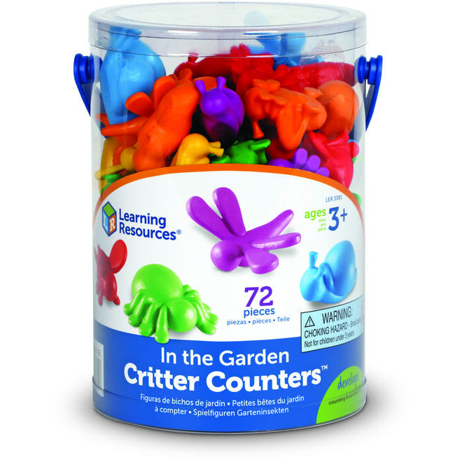 Dierentellers In de tuin (set van 72)