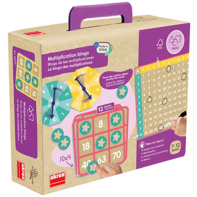 Bingo vermenigvuldiging