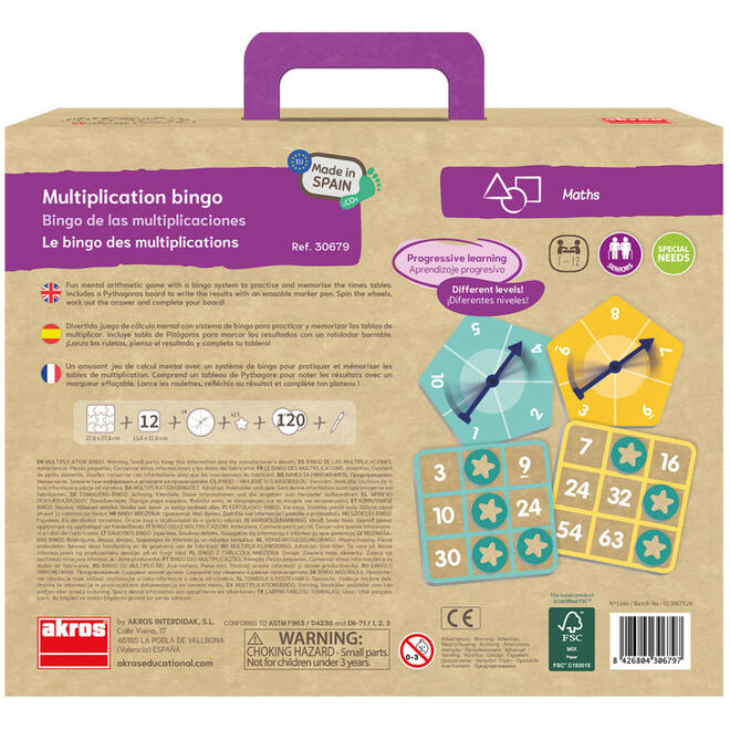 Bingo vermenigvuldiging