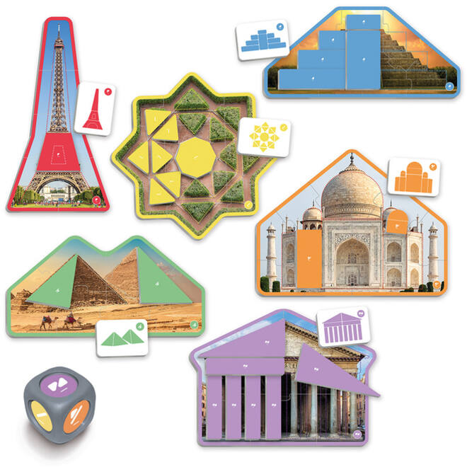 Geometrische vormen in architectuur