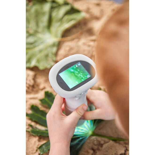 Microscoop met scherm