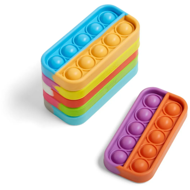 Tien-frame sensorische bubbelpoppers, set van 6