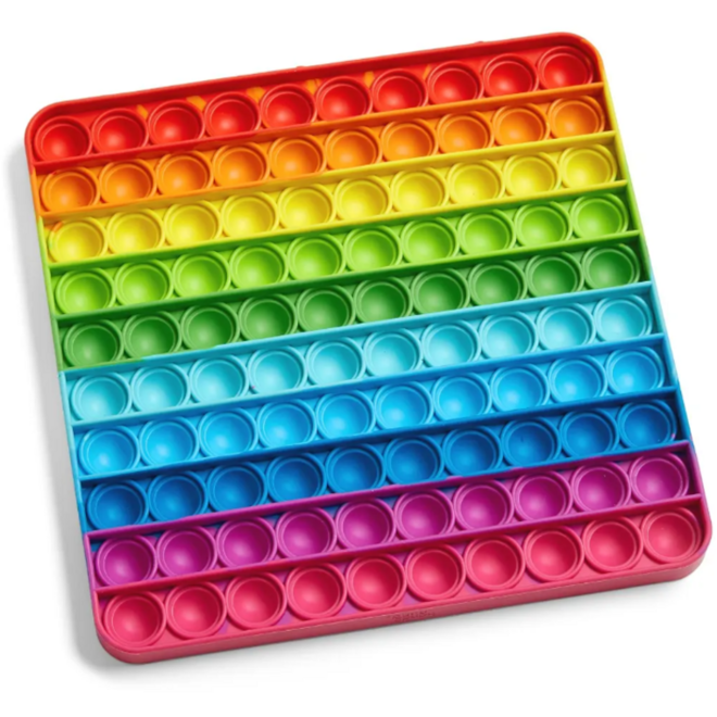 Honderdbord sensorische bubbelpopper