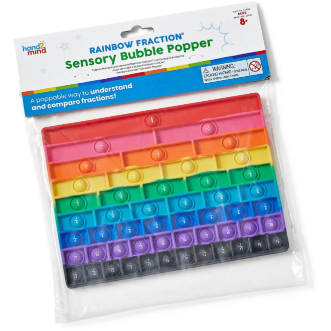 Rainbow Fraction® sensorische bubbelpopper