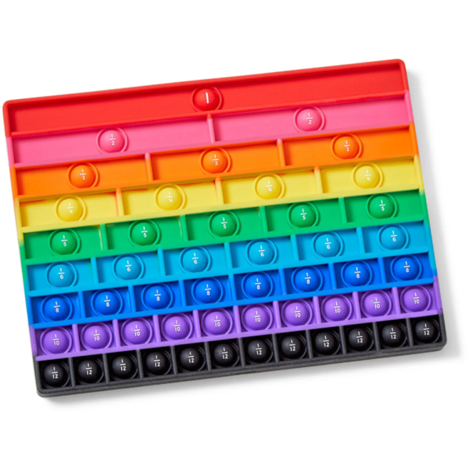Rainbow Fraction® sensorische bubbelpopper