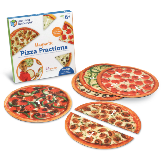 Magnetic Pizza Fractions
