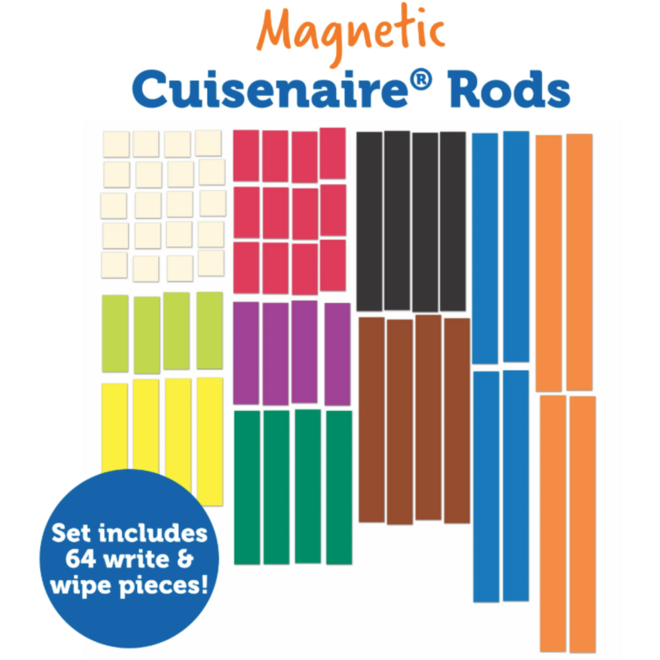 Magnetic Cuisenaire® Rods