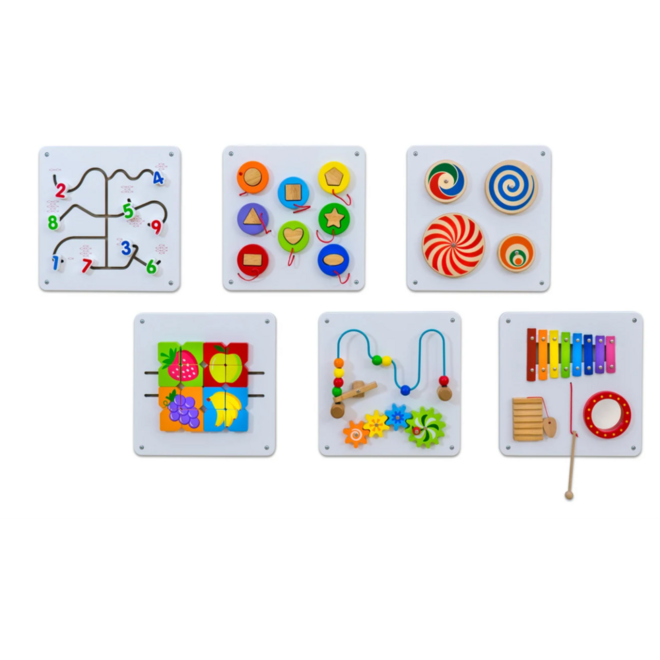 Wandelementen 6-delige set, set 1